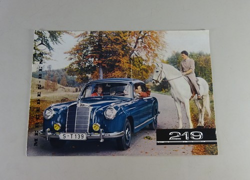 Faltprospekt mercedes benz - faltprospekt, mercedes-benz