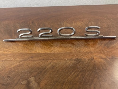 Typenschild mercedes benz 220 - mercedes-benz,